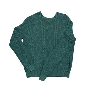green hollister sweater